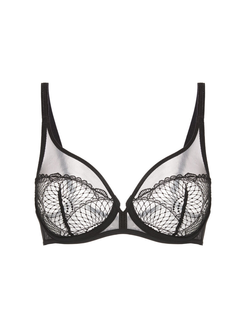Cengizakturk Black Plunging Underwired Bra – Support & Elegance - Image 7