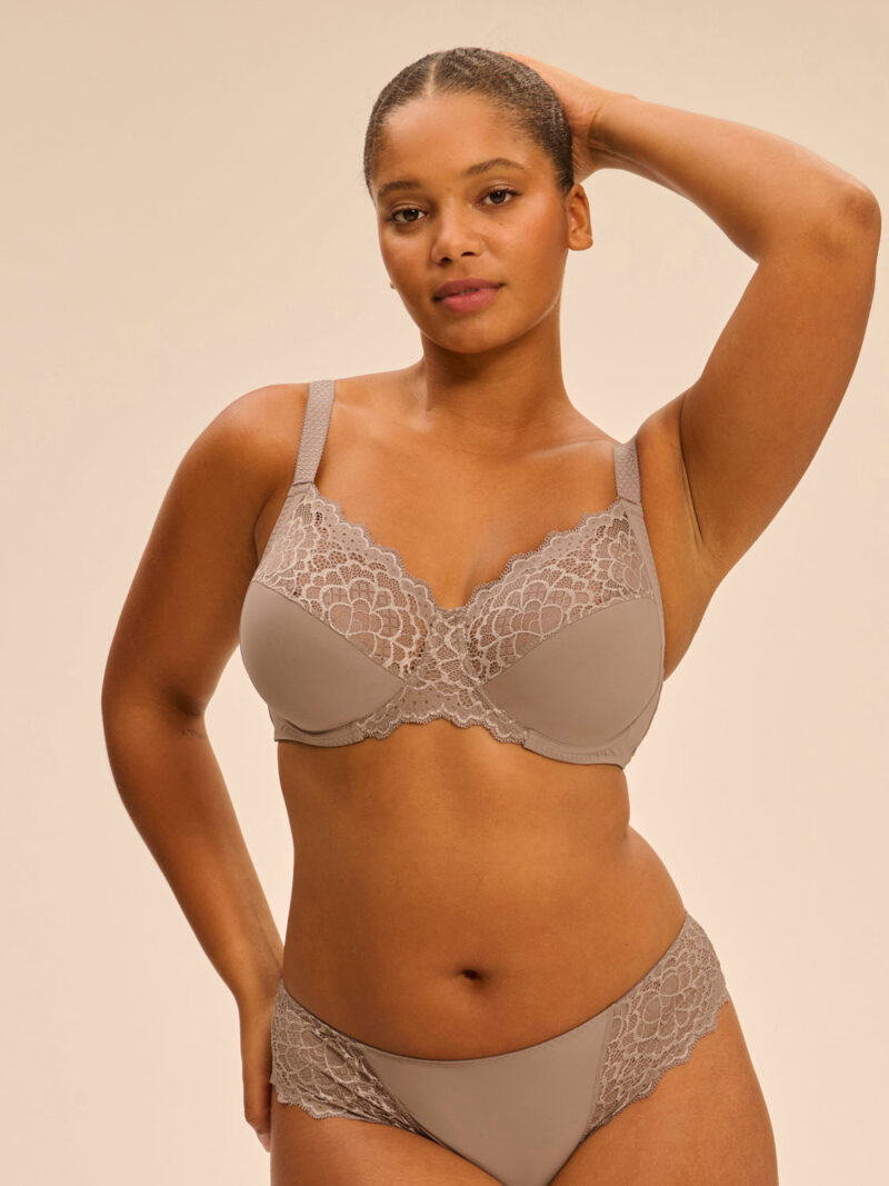 Cengizakturk Grege Full Cup Support Bra – Comfort & Coverage