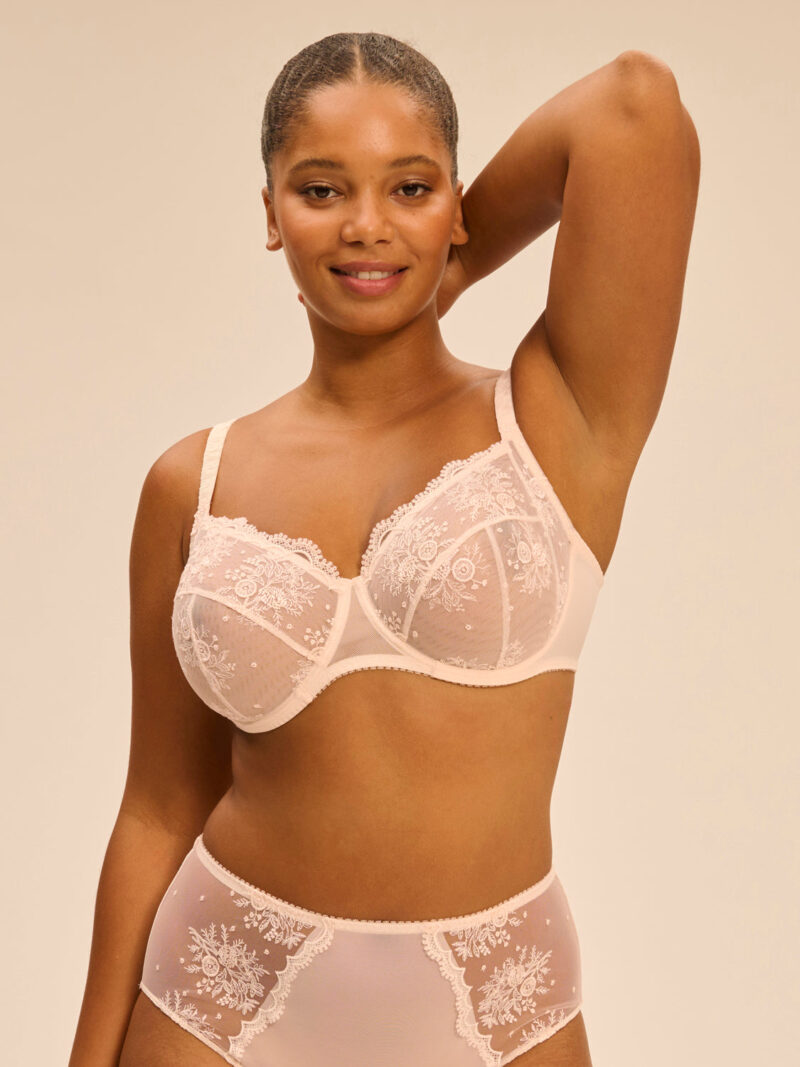Cengizakturk Sakura Pink Full Cup Support Bra – Comfort & Coverage