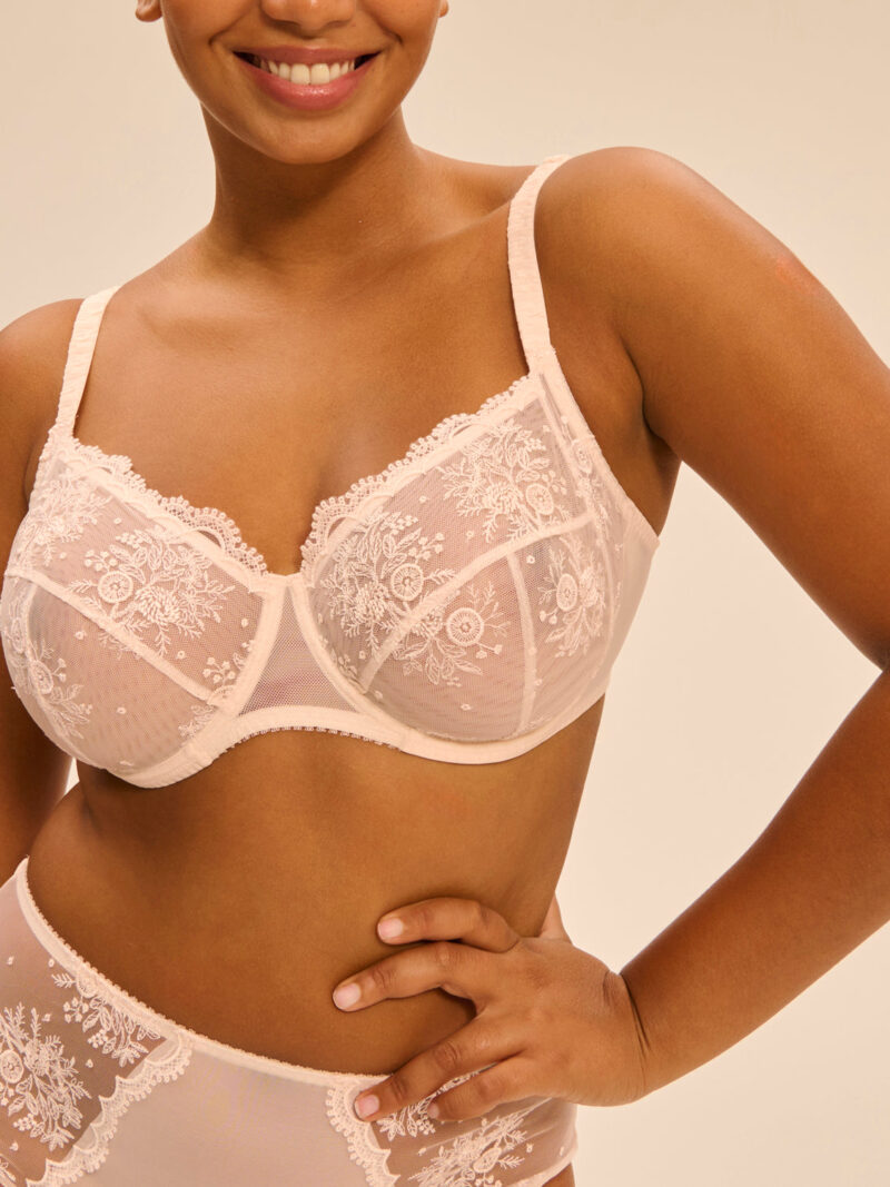Cengizakturk Sakura Pink Full Cup Support Bra – Comfort & Coverage - Image 2