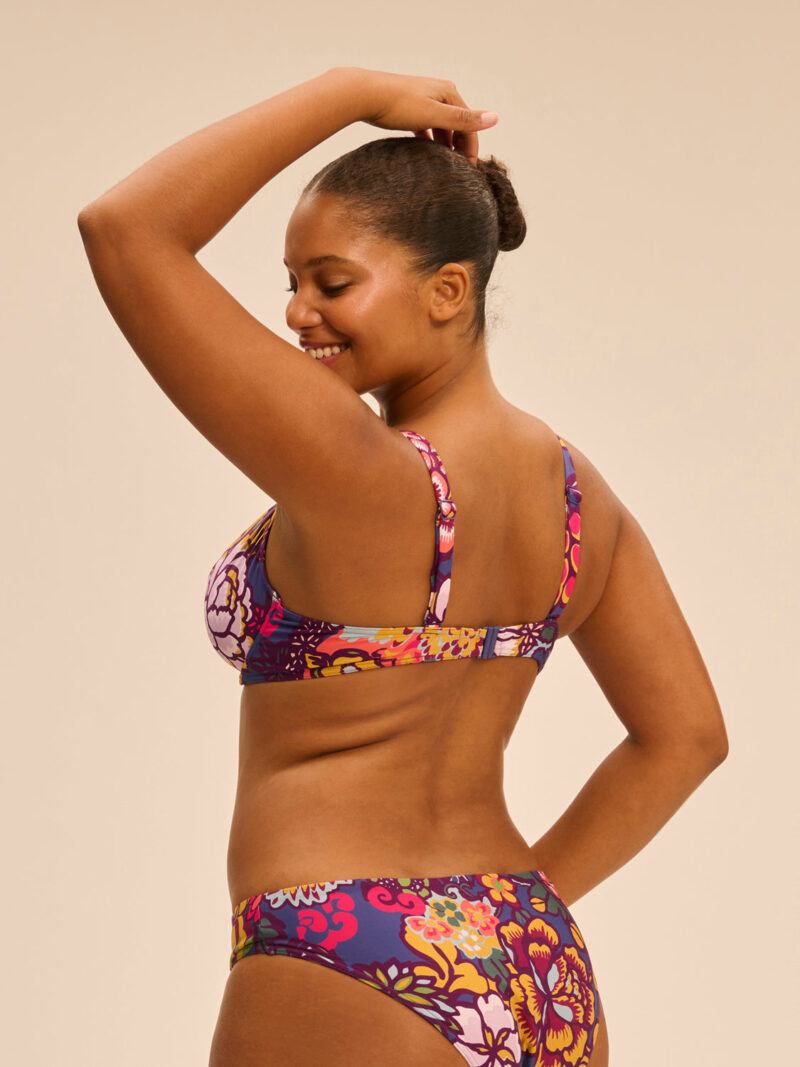Cengizakturk Bloom Print Underwired Bikini Top – Support & Style - Image 2