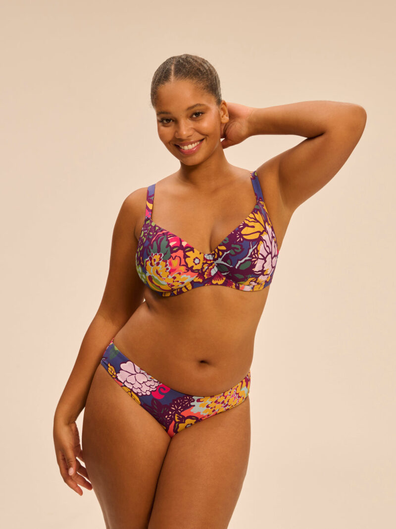 Cengizakturk Bloom Print Underwired Bikini Top – Support & Style - Image 3