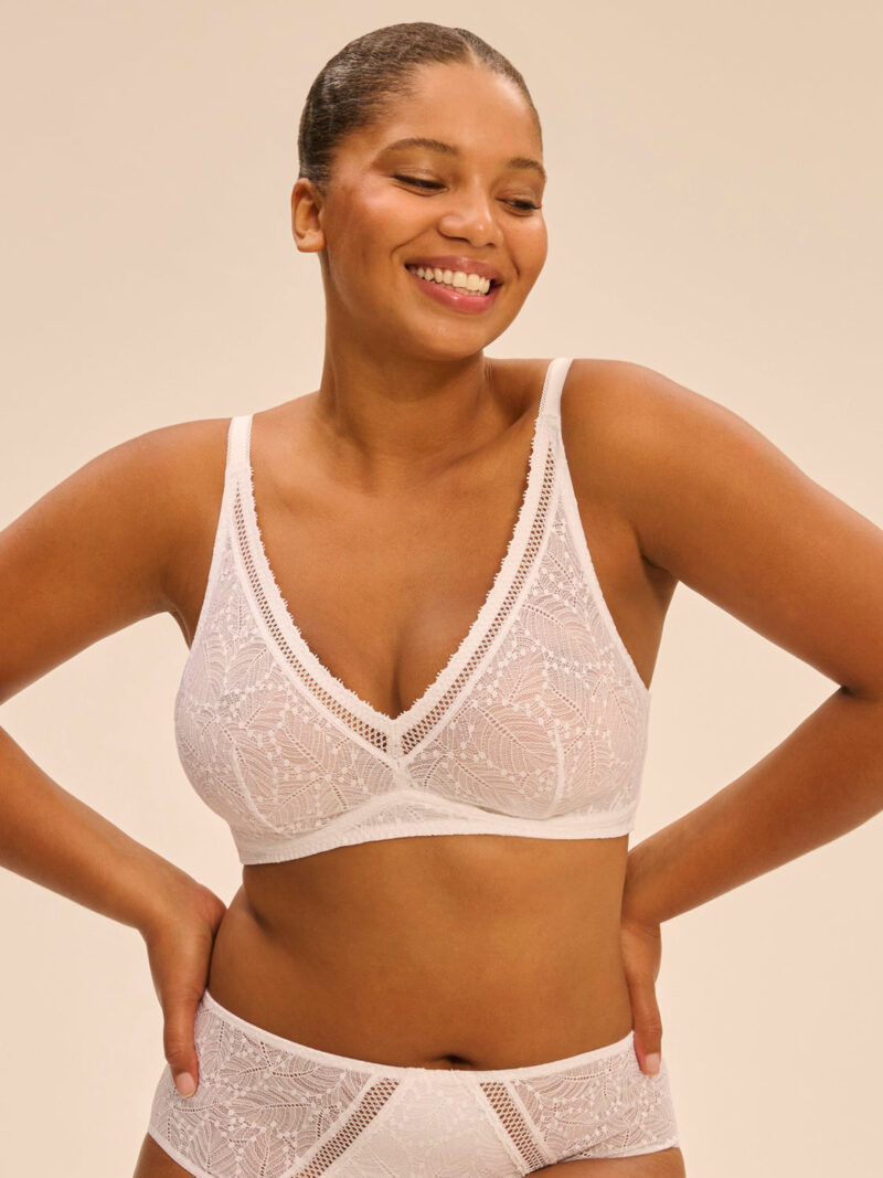 Cengizakturk White Structured Wireless Bra – Supportive & Comfortable - Image 7