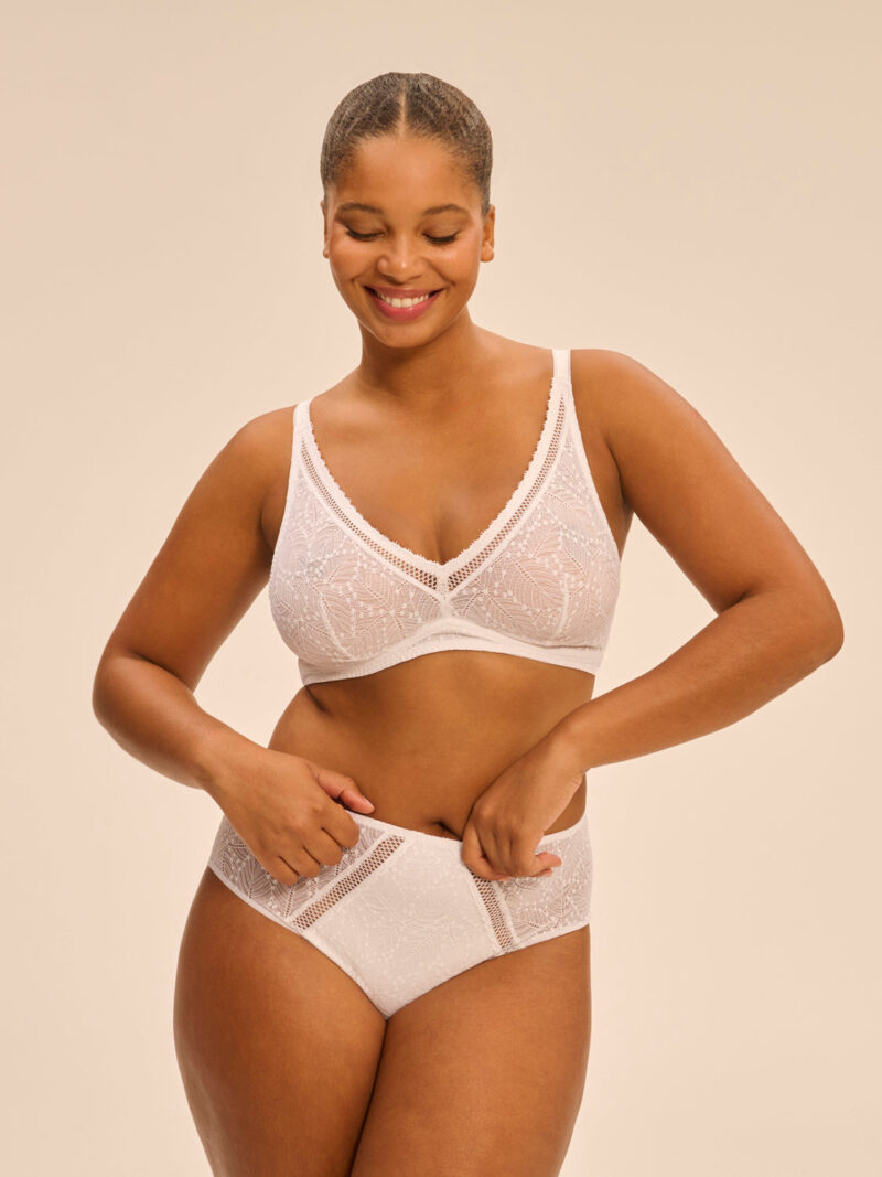 Cengizakturk White Structured Wireless Bra – Supportive & Comfortable - Image 9
